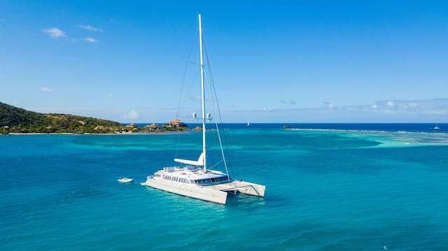 what is the largest sailing catamaran